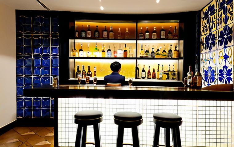 전통주 브랜드의 해외 진출 성공 사례 - Modern Sool Bar in Lisbon**
"A stylish, modern bar in Lisbon, Portugal, featuring a variety of Kore...