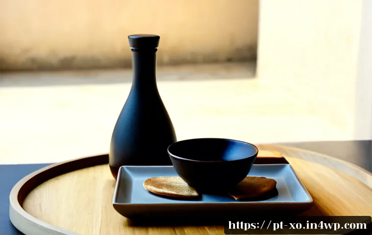 Home 17 한국 전통주 브랜드 비교 분석 - Photorealistic editorial comparison scene of two unbranded Korean traditional rice wine bottles with...